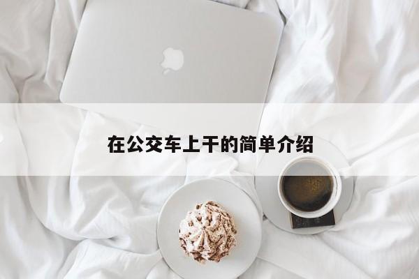 在公交车上干的简单介绍