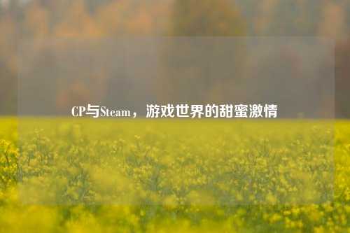 CP与Steam,游戏世界的甜蜜激情