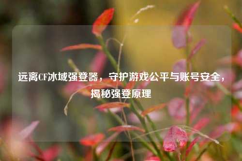 远离CF冰域强登器,守护游戏公平与账号安全,揭秘强登原理