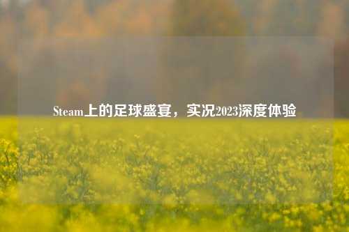 Steam上的足球盛宴,实况2023深度体验