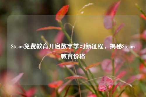 Steam免费教育开启数字学习新征程，揭秘Steam教育价格