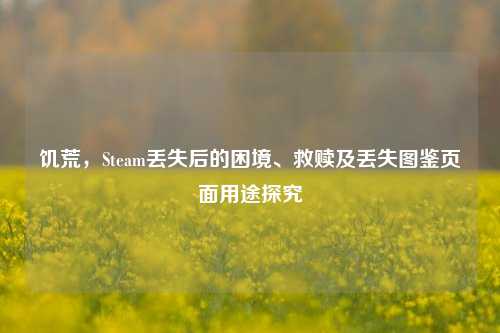 饥荒,Steam丢失后的困境、救赎及丢失图鉴页面用途探究