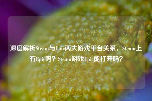 深度解析Steam与Epic两大游戏平台关系，Steam上有Epic吗？Steam游戏Epic能打开吗？